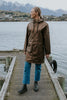 Womens Charlie Raincoat  Antique Gold