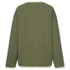 Womens Juniper Reversible Faux Shearling Jacket Olive Green/Cream