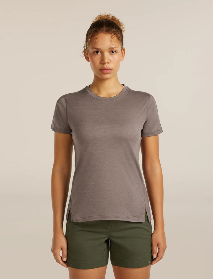 Womens 150 MerinoFine™ Ace Short Sleeve T-Shirt Porcini A56Y6