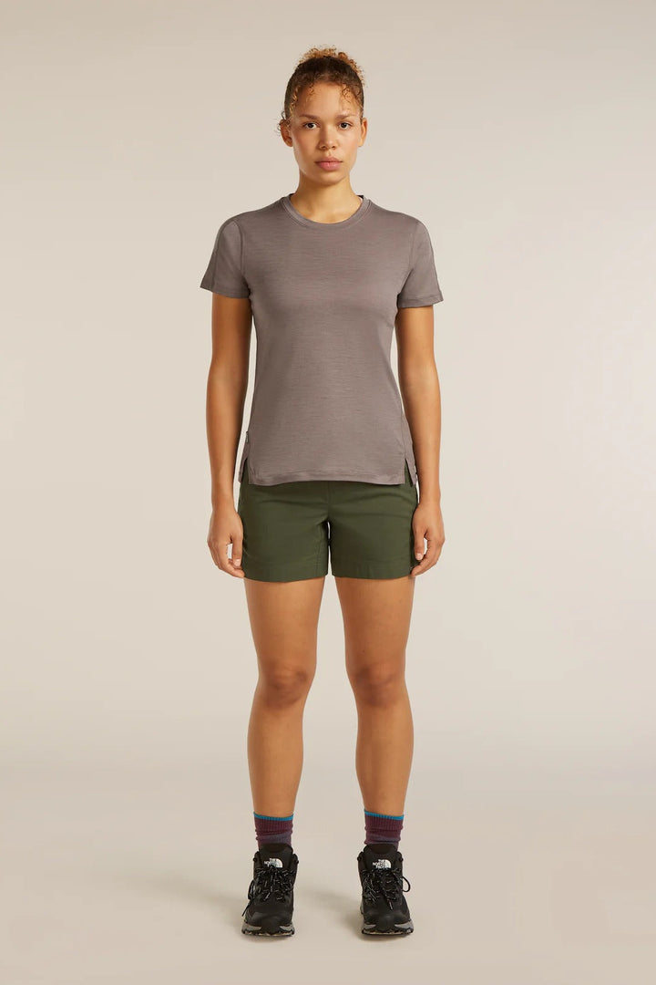 Womens 150 MerinoFine™ Ace Short Sleeve T-Shirt Porcini A56Y6