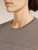 Womens Merino Blend 125 Cool-Lite™ Sphere Short Sleeve T-Shirt Colour Block Porcini Heather  0A56XY
