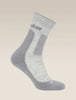 Womens Merino Hike+ Medium Crew Socks Blizzard /Heather/ Alloy 0A578I