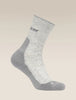 Mens Merino Hike+ Light Crew Socks Blizzard/Heather/Alloy 0A578O