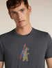 Mens Merino 150 Tech Lite SS Tee Bear Tour  Obsisian 0A57BS