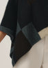 Womens Empress Poncho Jet/Slate Multi 1677