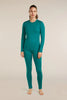 Womens Merino 200 Oasis Thermal Leggings Tidal Teal 104383
