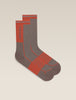 Womens Merino Blend Run+ Ultralight Crew Socks  Porcini/Fervid 0A56VM