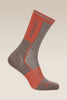 Womens Merino Blend Run+ Ultralight Crew Socks  Porcini/Fervid 0A56VM