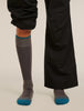 Womens Merino Ski+ Light Over The Calf Socks  Porcini/Tidal teal/Java 0A573U