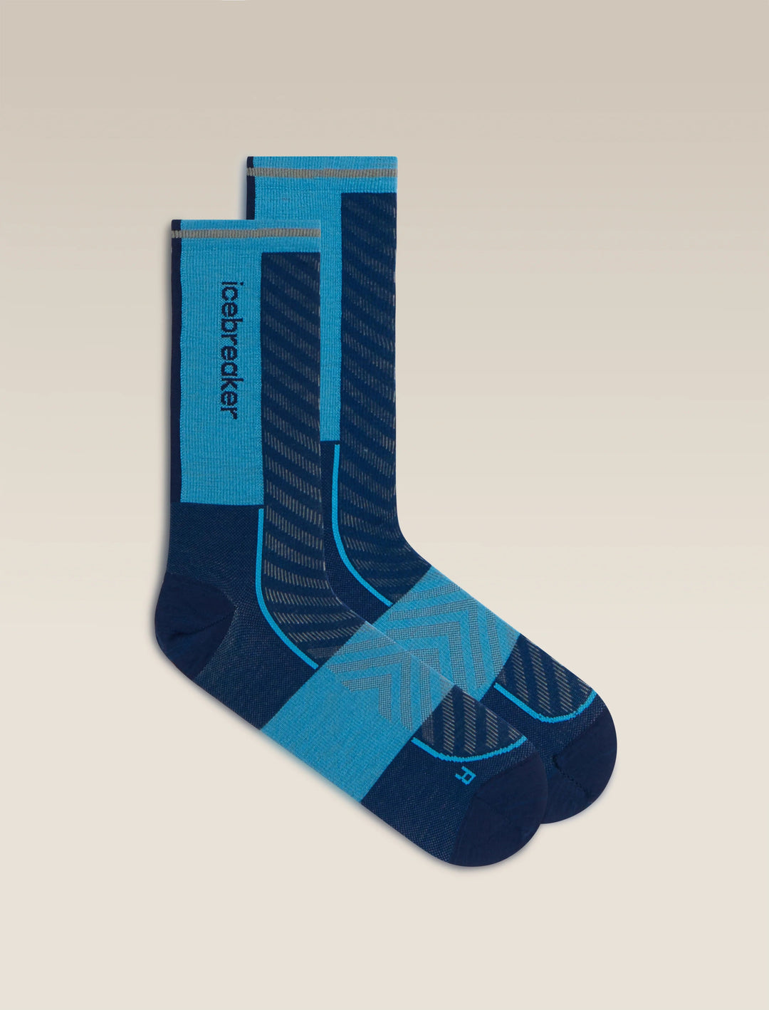 Mens Merino Blend Run+ Ultralight Crew Socks Atlantis /Artic 0A56VL