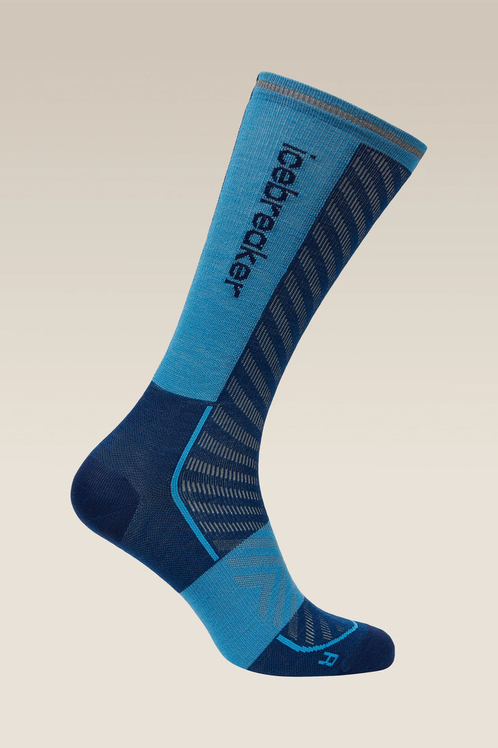 Mens Merino Blend Run+ Ultralight Crew Socks Atlantis /Artic 0A56VL