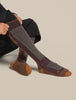 Mens Merino Ski+ Medium Over The Calf Socks Java Trail 0A573P