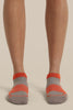 Womens  Merino Run+ Ultralight Micro Socks Porcini/Fervid 0A56VJ
