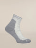 Womens Merino Hike+ Light Mini Socks  Blizzard Heather/Alloy 0A578J
