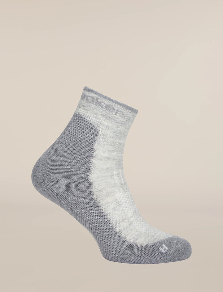 Womens Merino Hike+ Light Mini Socks  Blizzard Heather/Alloy 0A578J