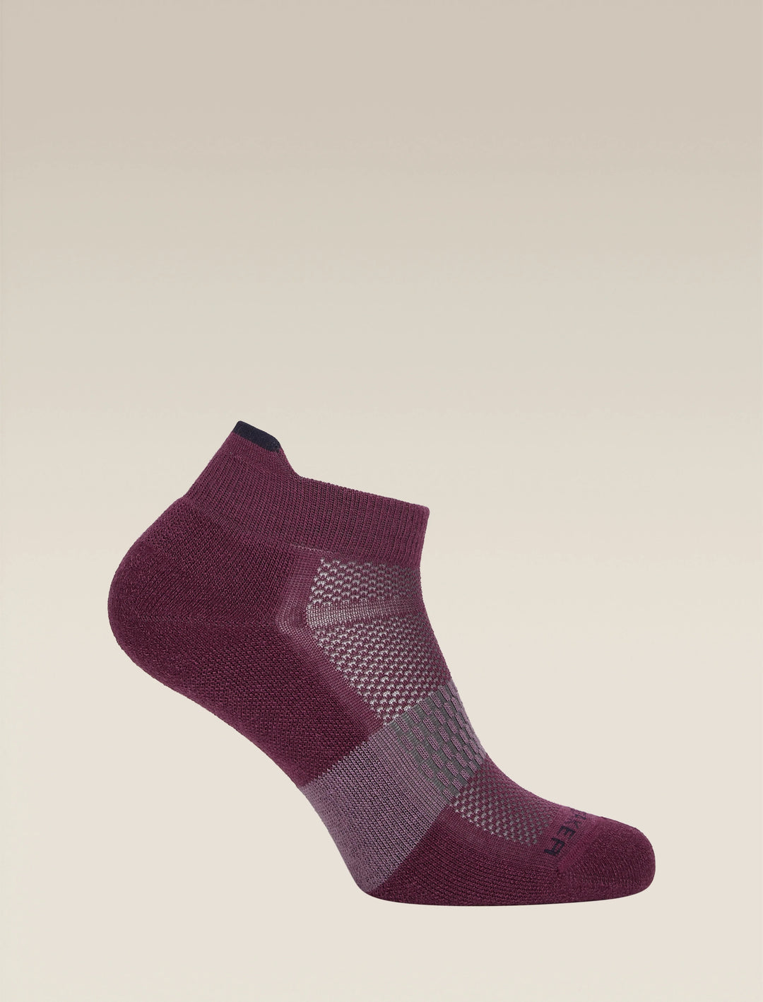 Womens Merino Multisport Light Micro Socks  Dark Berry/Midnight Navy/Grey Plum 105128