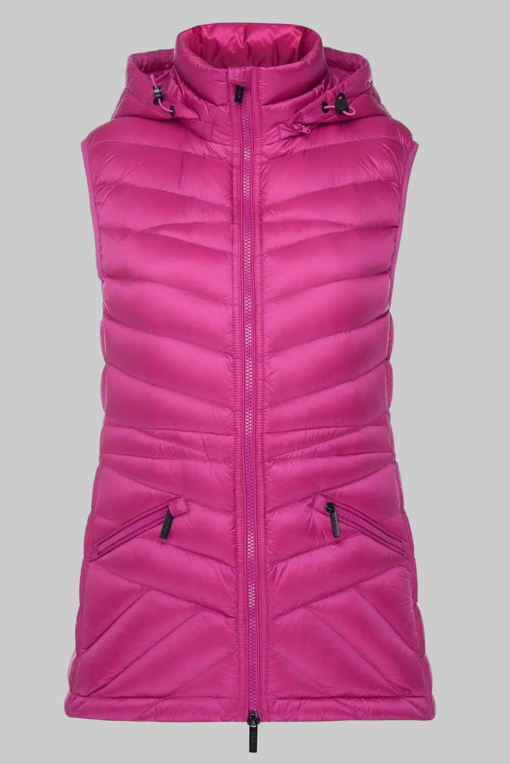Womens Mary Claire Vest  Rose Violet