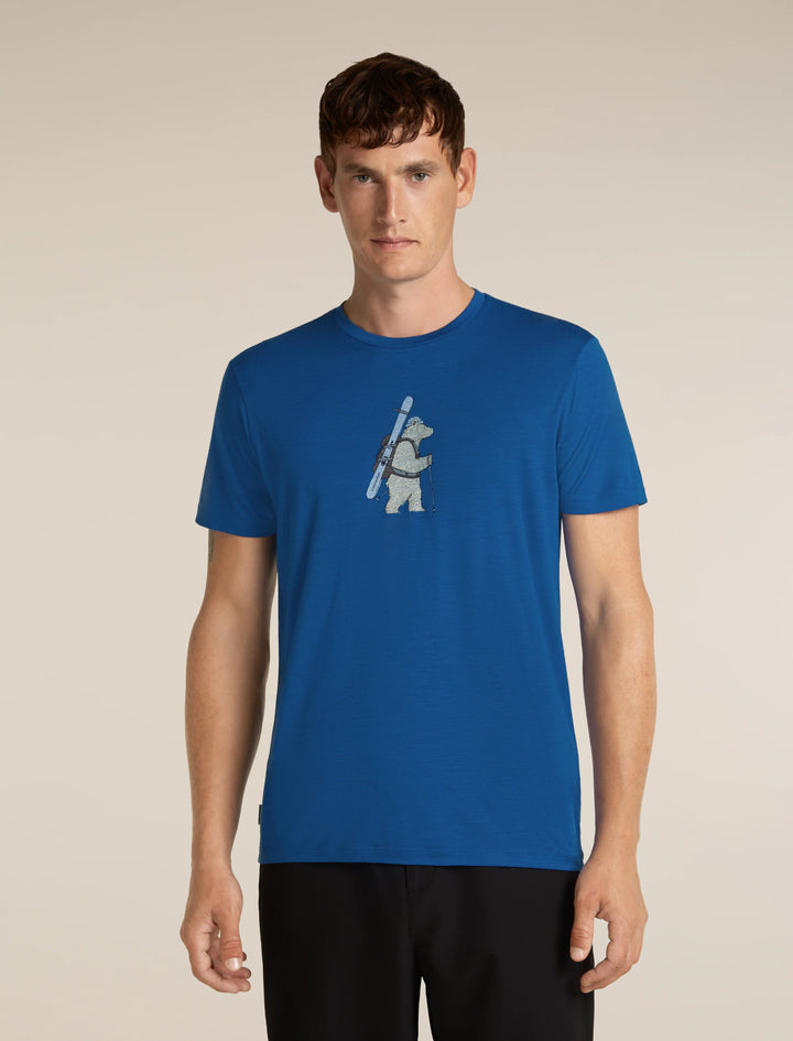Mens Merino 150 Tech Lite SS Tee Bear Tour Lazurite 0A57BS