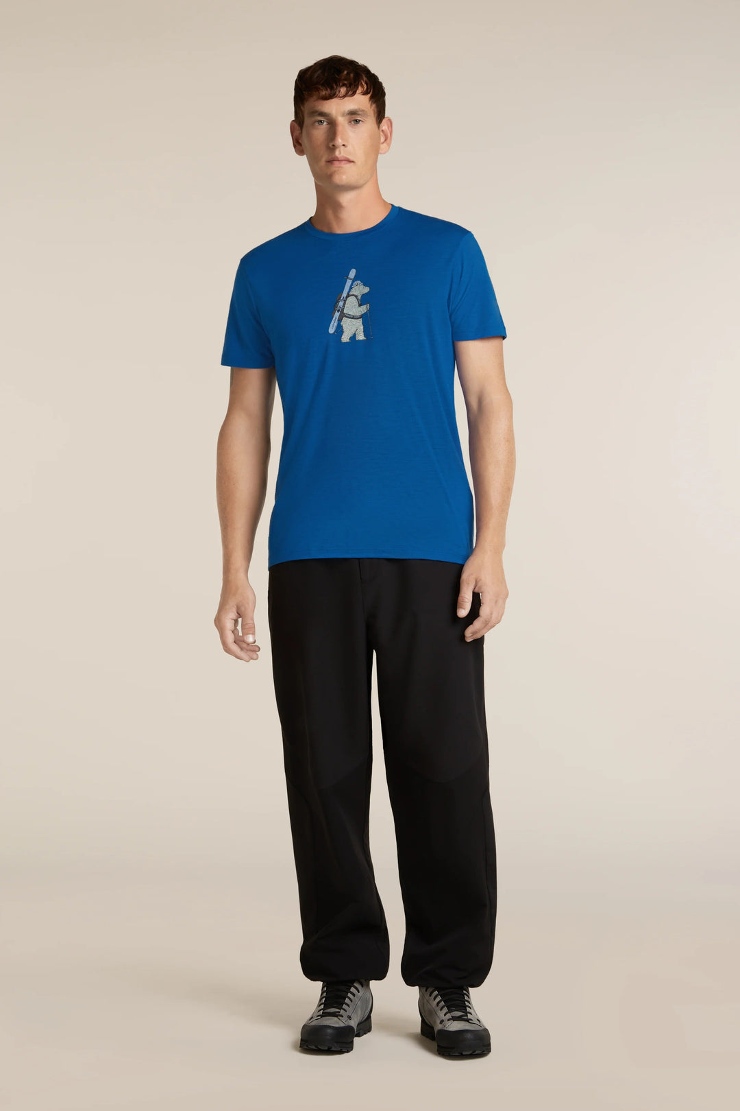Mens Merino 150 Tech Lite SS Tee Bear Tour Lazurite 0A57BS