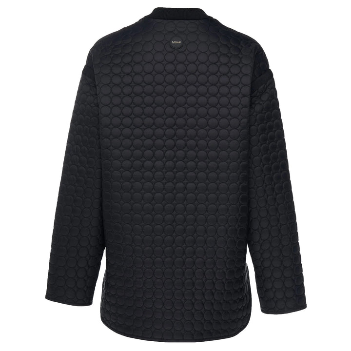 Womens Tilly Quilted Bomber Jacket Black