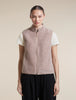 Womens Merino Blend 960 RealFleece™ High Pile Vest  Pink Quartz Heather 0A57G6