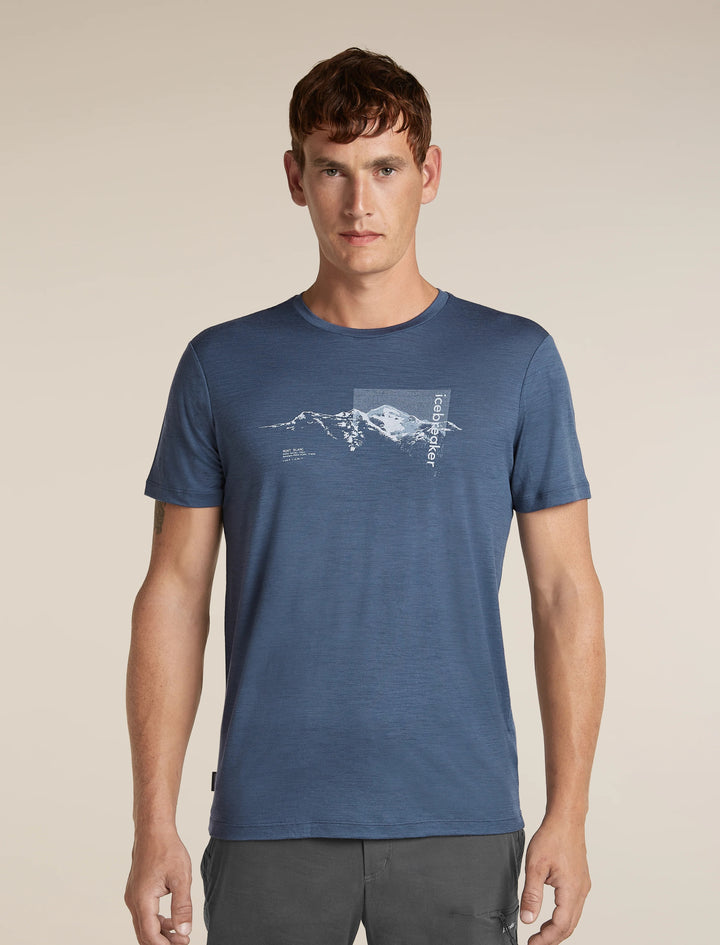 Mens Merino 150 Tech Lite Short Sleeve T Shirt Pure Altitude Dawn 0A57JX