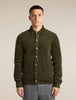 Mens Merino Blend 800 RealFleece™ Class Pile Shacket Dark Loden  0A57KM