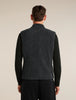 Mens Merino Blend 960 RealFleece™ High Pile Vest  Jet Heather/Black 0A57G7