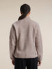 Womens Merino Blend 960 RealFleece™ High Pile Long Sleeve Zip Pink Quartz Heather 0A57KX