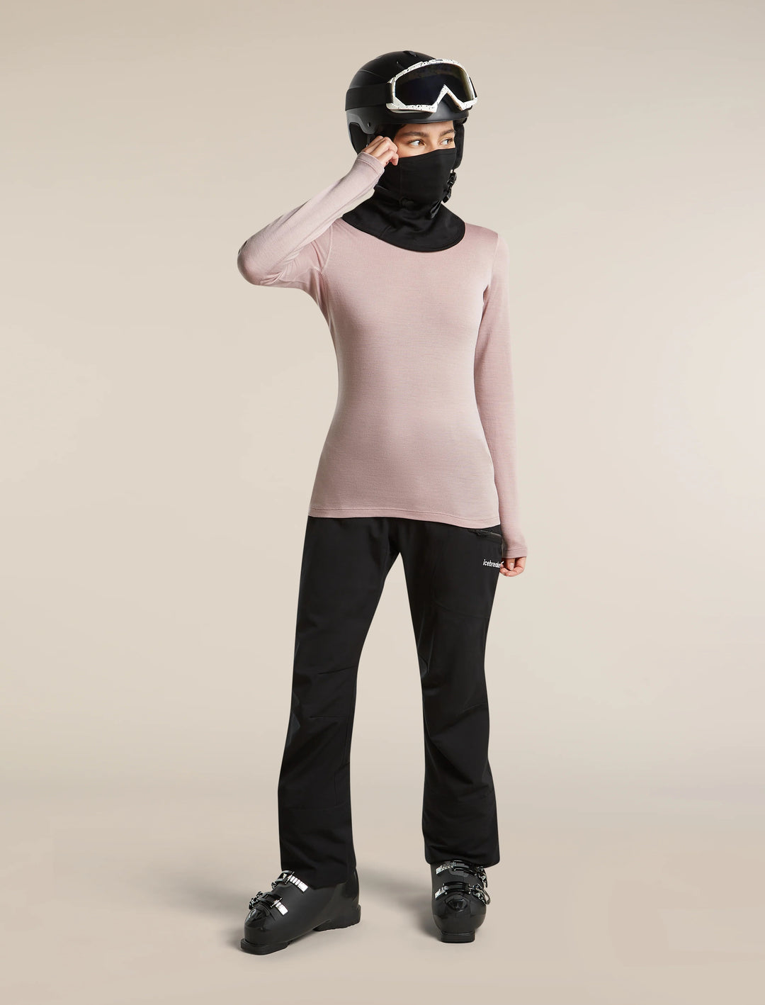 Womens 260 Tech LS Crewe Pink Quartz 104387