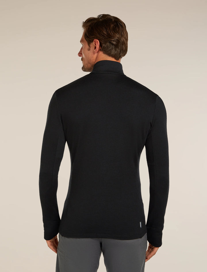 Mens  Merino 260 Quantum LS Zip Black BA56W1