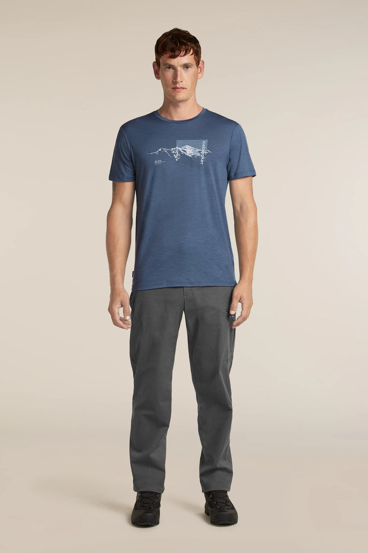 Mens Merino 150 Tech Lite Short Sleeve T Shirt Pure Altitude Dawn 0A57JX