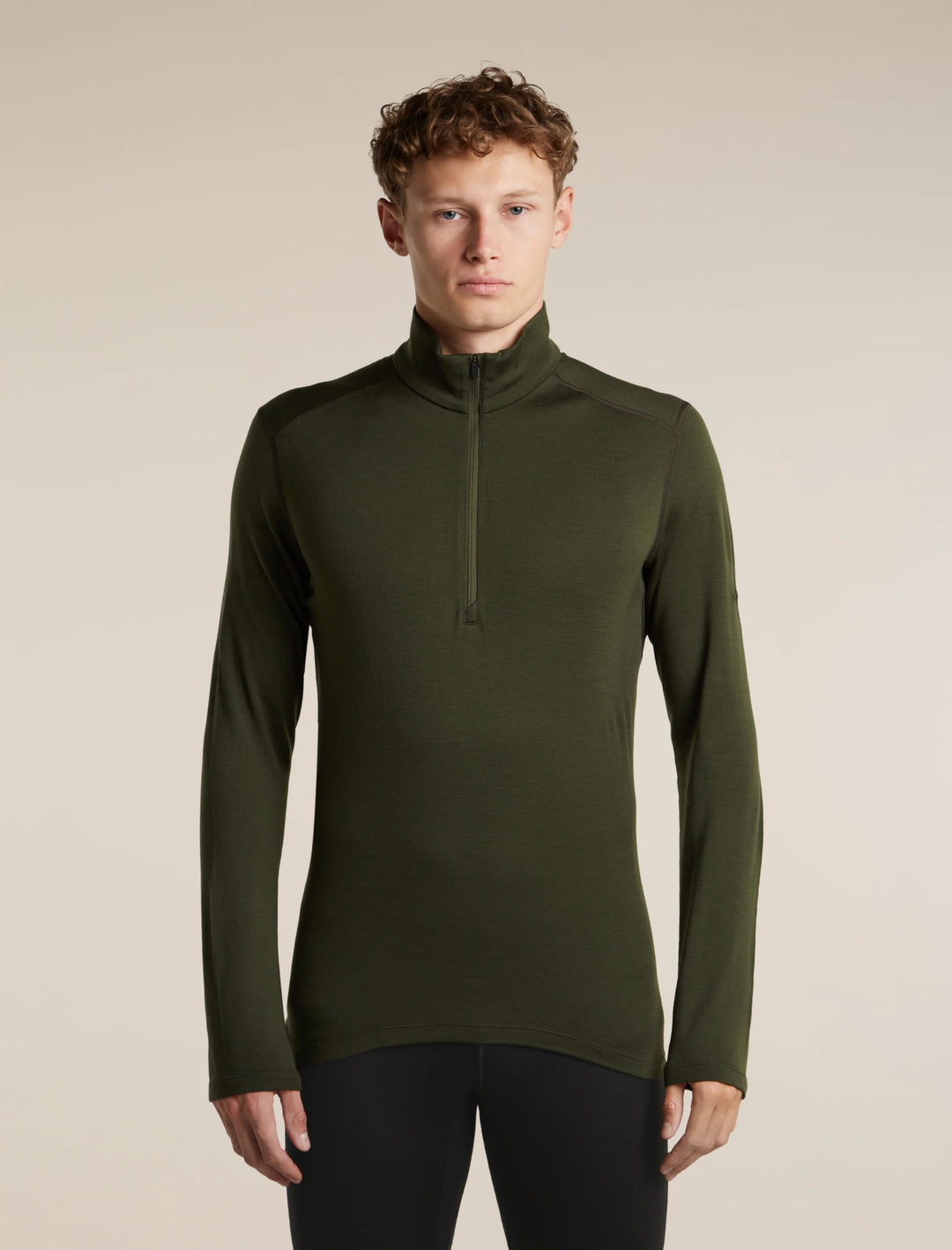 Mens Merino 260 Tech LS Half Zip Thermal Top  Dark Loden  B04372