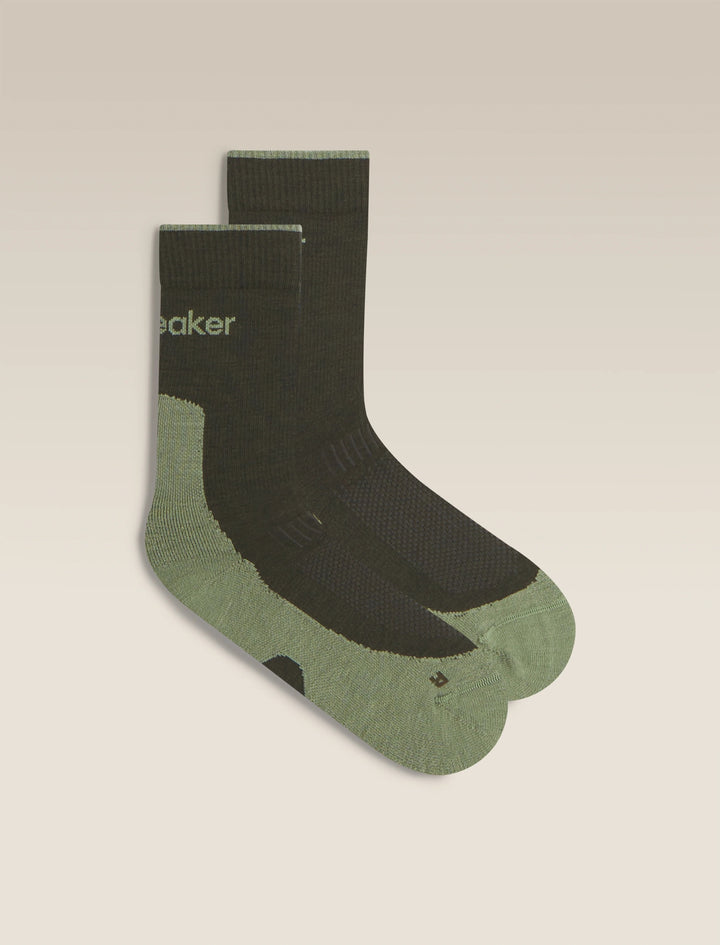 Mens Merino Hike+ Light Crew Socks  Dark Loden/lichen 0A578O