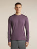 Mens  300 15.5 MerinoFine™ Long Sleeve T Shirt  Grey Plum 0A57KE