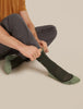 Mens Merino Hike+ Light Crew Socks  Dark Loden/lichen 0A578O