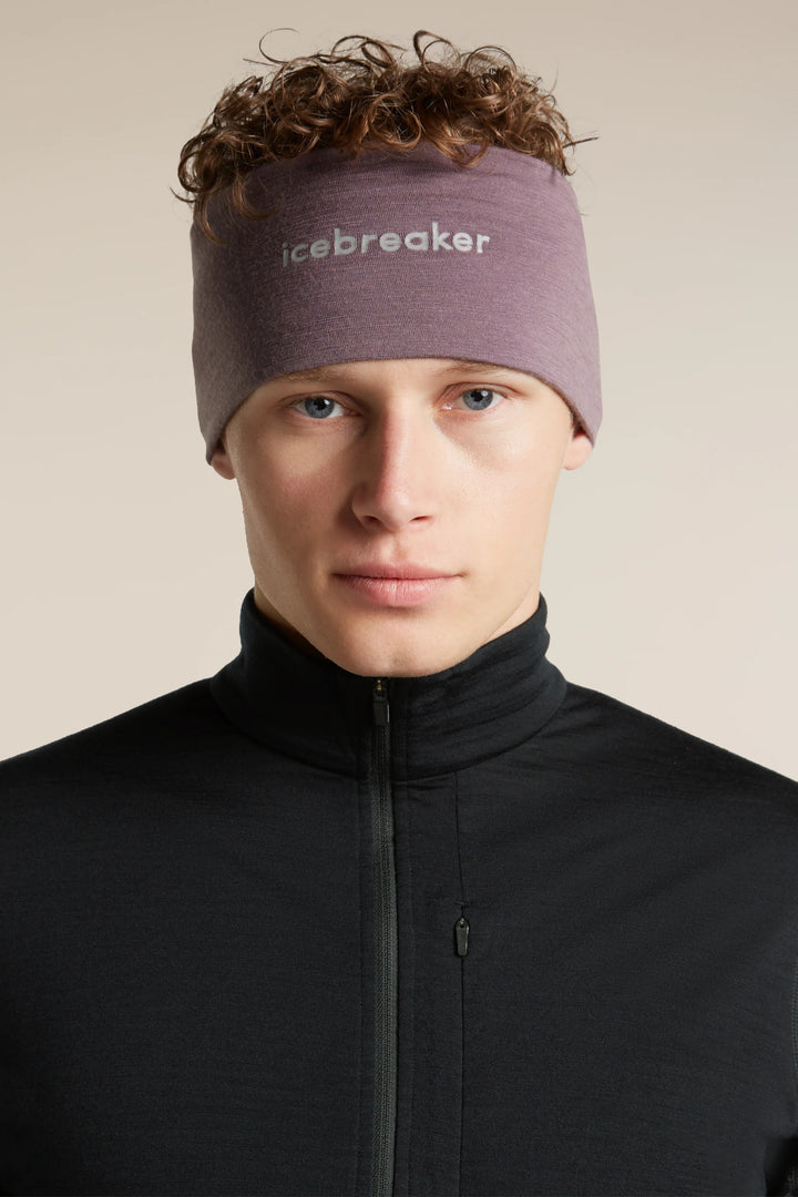 Adult Unisex Merino 200 Oasis Headband  Grey Plum 0A56SG