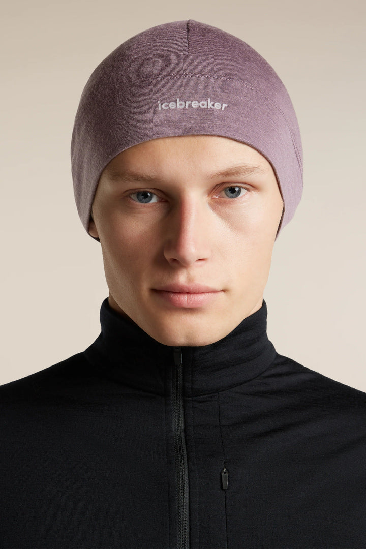 Adult Unisex Merino 200 Oasis Beanie  Grey Plum 0A56SH