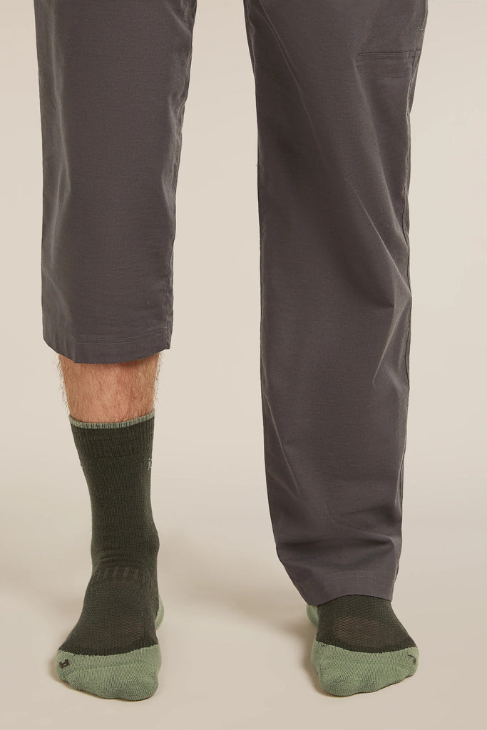 Mens Merino Hike+ Light Crew Socks  Dark Loden/lichen 0A578O