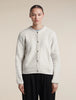 Womens Merino Blend 800 RealFleece™ Classic Pile Cardigan Ecru Heather 0A57KL