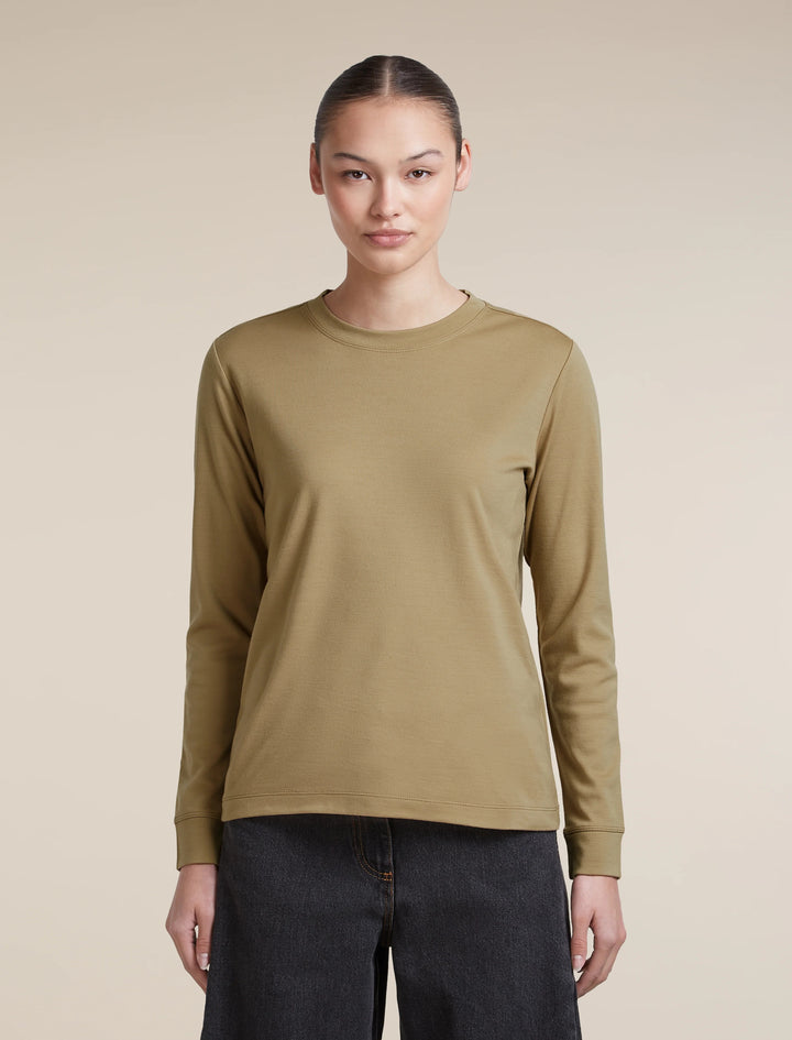Womens 300 15.5 MerinoFine™ Long Sleeve T Shirt Cumin 0A57KF