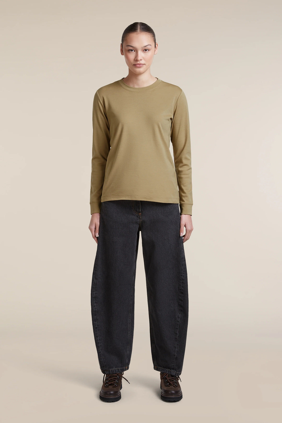 Womens 300 15.5 MerinoFine™ Long Sleeve T Shirt Cumin 0A57KF