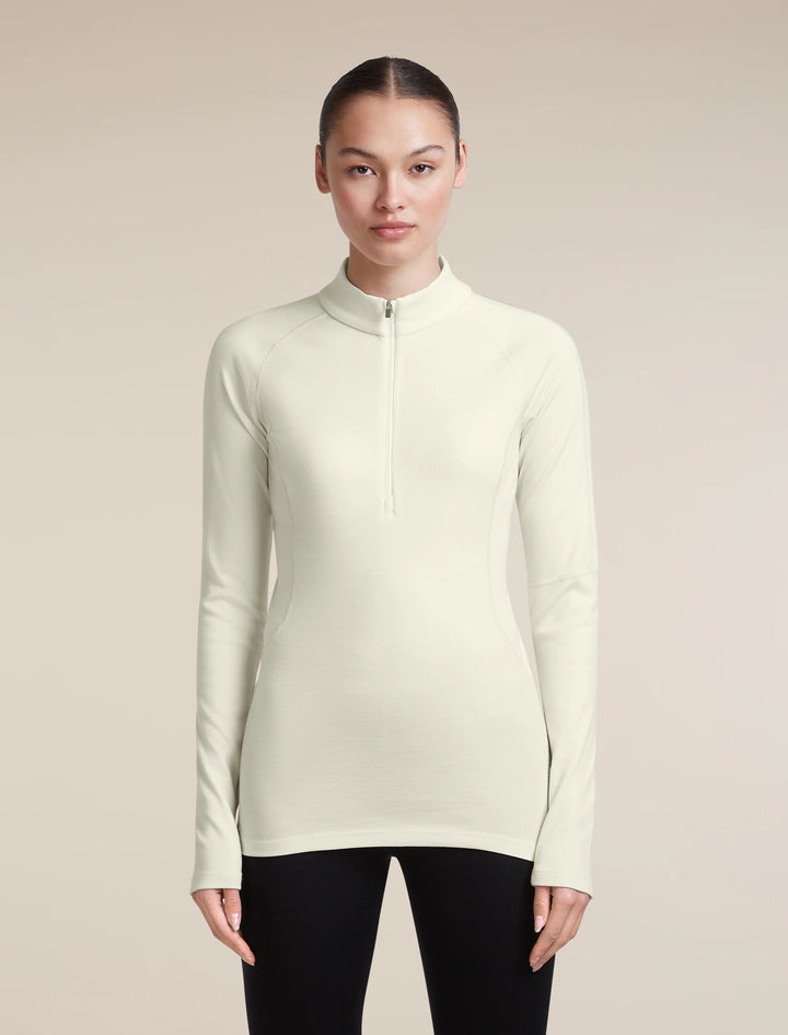 Womens 300 MerinoFine™ Polar LS Half Zip Thermal Top Undyed  IBBA56SL