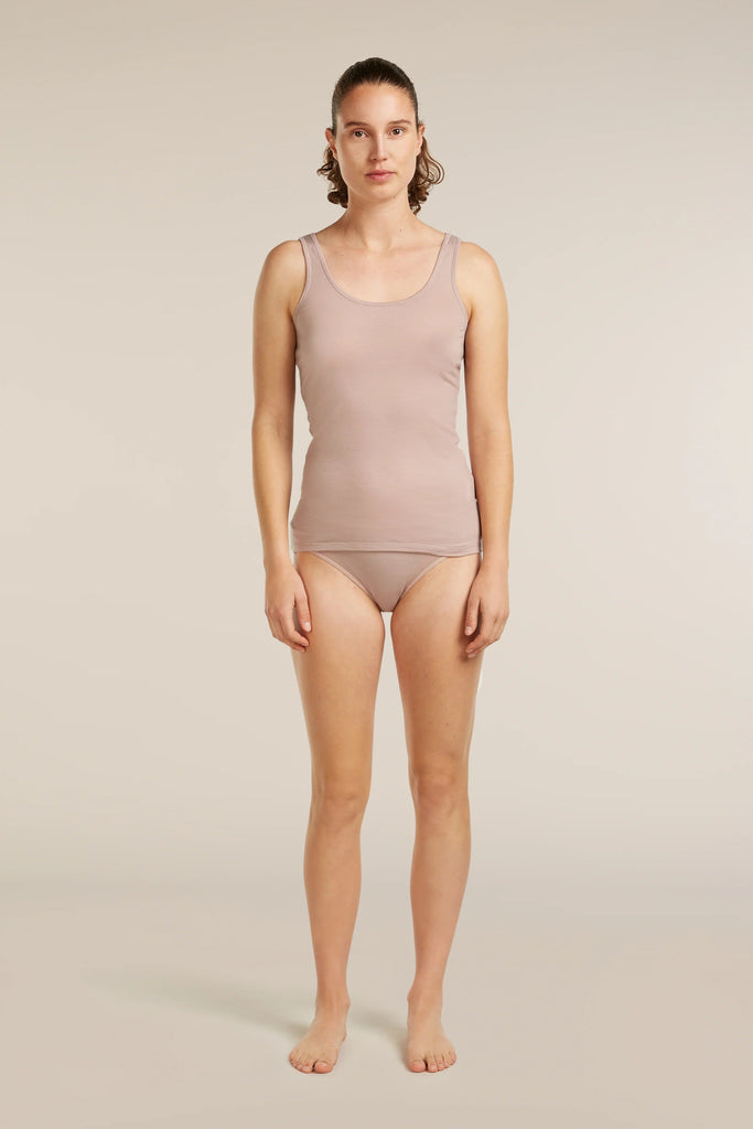 Womens Merino 150 Siren Tank Pink Quartz 103213