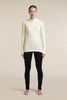 Womens 300 MerinoFine™ Polar LS Half Zip Thermal Top Undyed  IBBA56SL