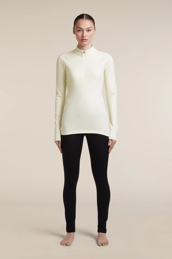 Womens 300 MerinoFine™ Polar LS Half Zip Thermal Top Undyed  IBBA56SL