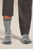 Mens Merino Hike+ Mountaineer Sock Mid calf Jet Heather 0A57AO