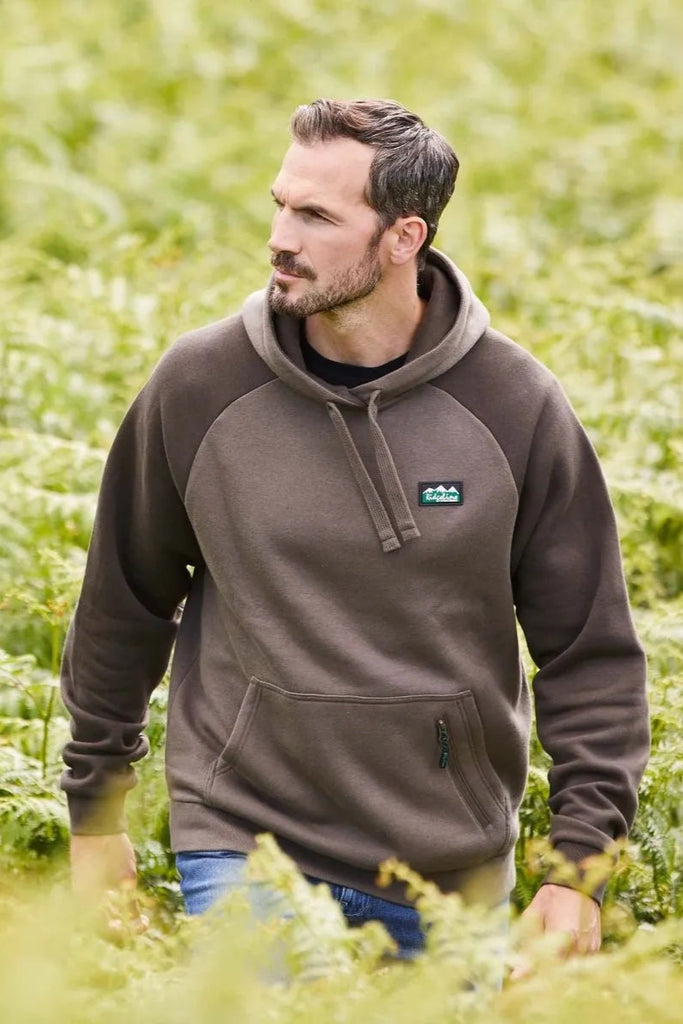 Mens North Island Hoodie Light Bark MHONOR