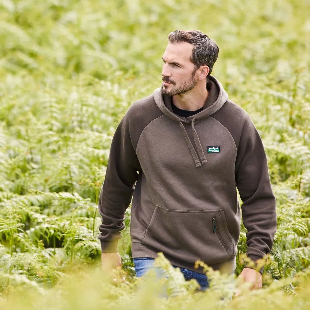 Mens North Island Hoodie Light Bark MHONOR