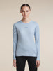 Womens 200 MerinoFine™ Ace Long Sleeve Crewe Zinc Blue 0A57HQ